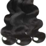 Paquets de cheveux crus avec boucles en vague et une lace 13*4