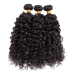 Paquets de cheveux vierges bouclés