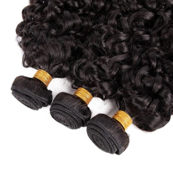 Paquets de cheveux vierges bouclés