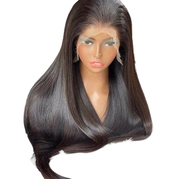 Perruques Cheveux Humains vierges lisses et droits  avec lace 13*4HD