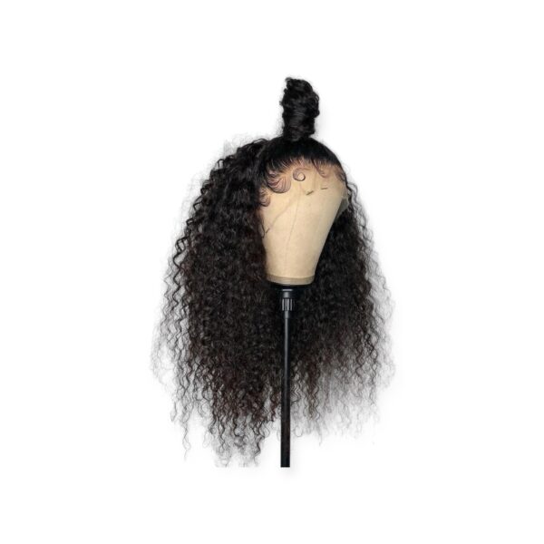 Perruques Cheveux Humains vierges bouclés  avec lace 13*4HD