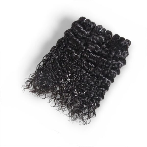Paquets de cheveux crus bouclés