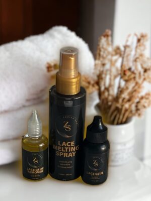 Kit Basic( color extra forte , dissolvant de colle,
Spray Fondant lace)