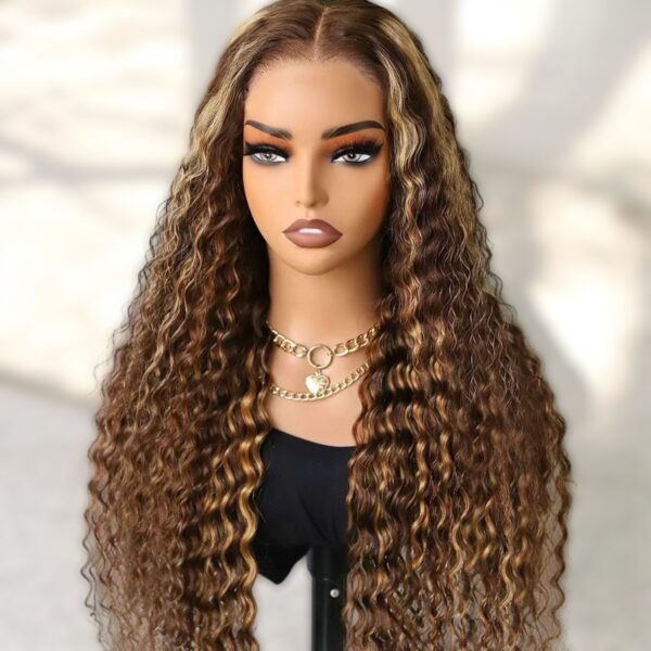 Tali
22 pouces lace 13*4 lace transparente 
200%