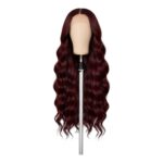 Laura 24 pouces 200 densité closure 5*5 transparente Virgin hair Alignés