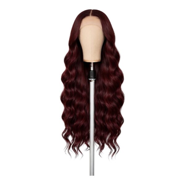 Laura 24 pouces 200 densité closure 5*5 transparente Virgin hair Alignés