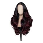 Iva 22 pouces 200 densité Avec boucles et légers layers avec lace 13*4 transparente cheveux vierges A+