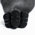 Paquets de cheveux crus boucles en vague