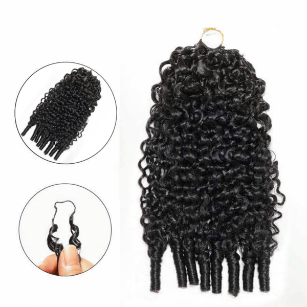 Burmese curl 50 crochet ( 2boules suffisent pour un grand volume)