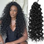 Crochet hair water deep wave